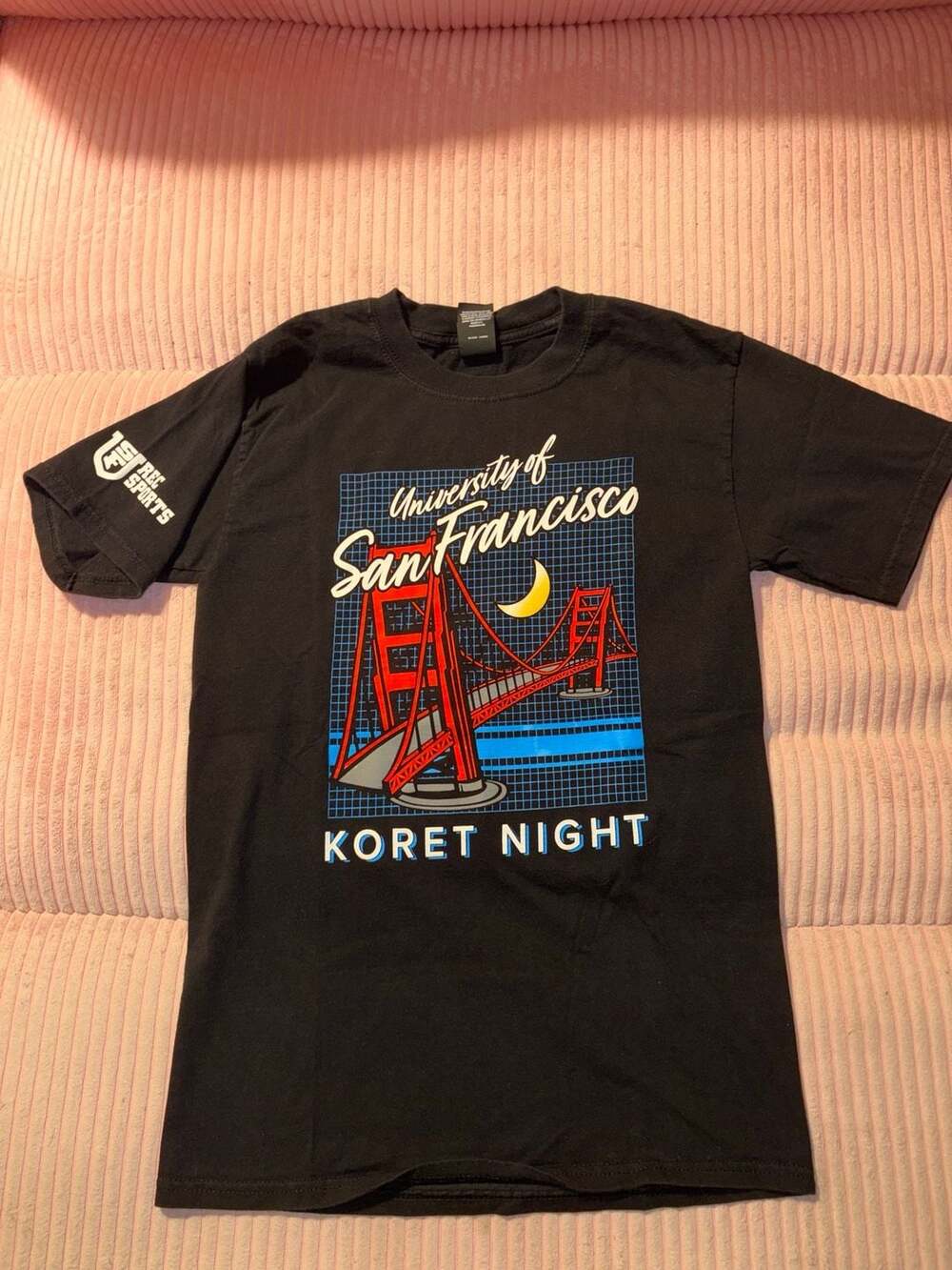 University of San Francisco Koret Night T-Shirt Rec Sports College Tee